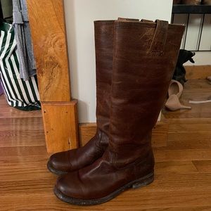 Tall Frye boots